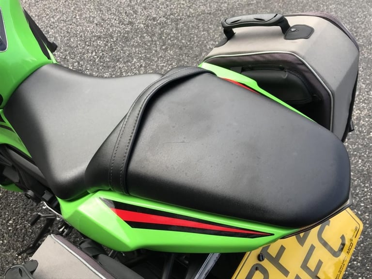 Kawasaki Ninja 650 Tourer 23reg 9960m FSH panniers screen tail tidy crash sli...