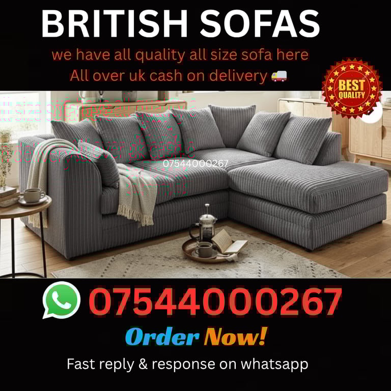 image for Modern Corner & 3+2 Sofas – Stylish Comfort for Every Home