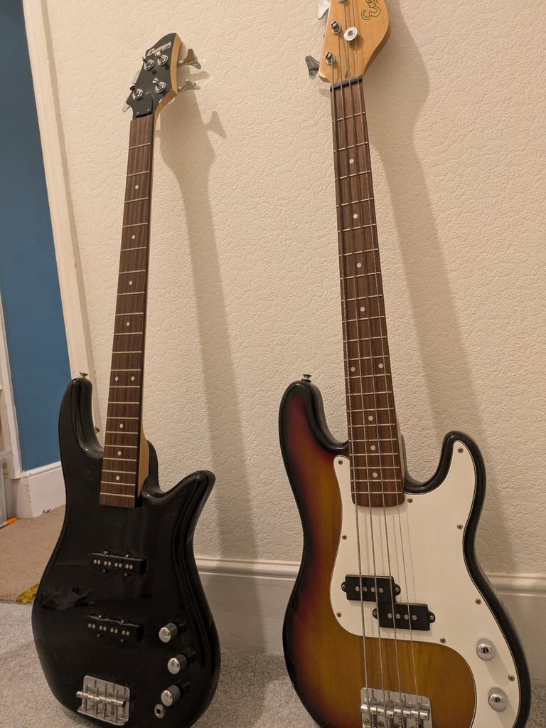 image for 2 x short scale bass project