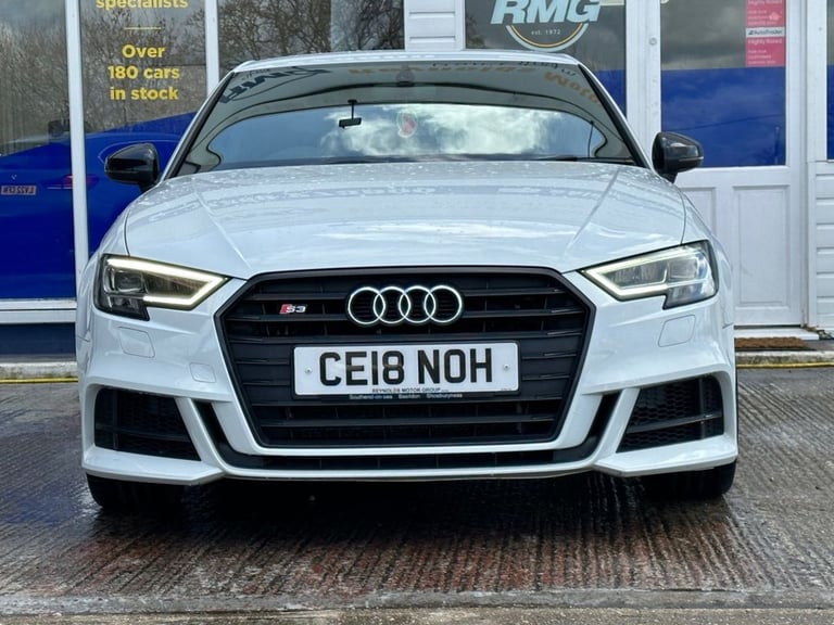 2018 Audi S3 2.0 TFSI Black Edition Sportback 5dr Petrol S Tronic quattro Euro 6 (s/s) ( Hatchbac...