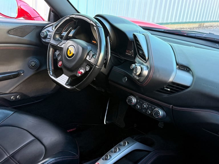 LEFT HAND DRIVE FERRARI 488 GTB 3.9T V8 F1 DCT | UK REG | ONLY 21K MILES! | LHD 