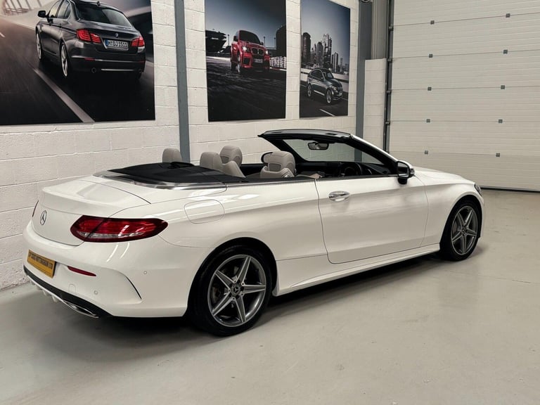 2017 Mercedes-Benz C Class 2.0 C200 AMG Line Cabriolet 2dr Petrol G-Tronic+ Euro 6 (s/s) (184 ps)...