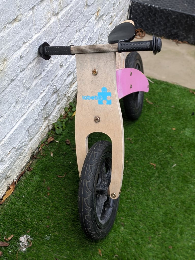 Labebe wooden kids balance bike