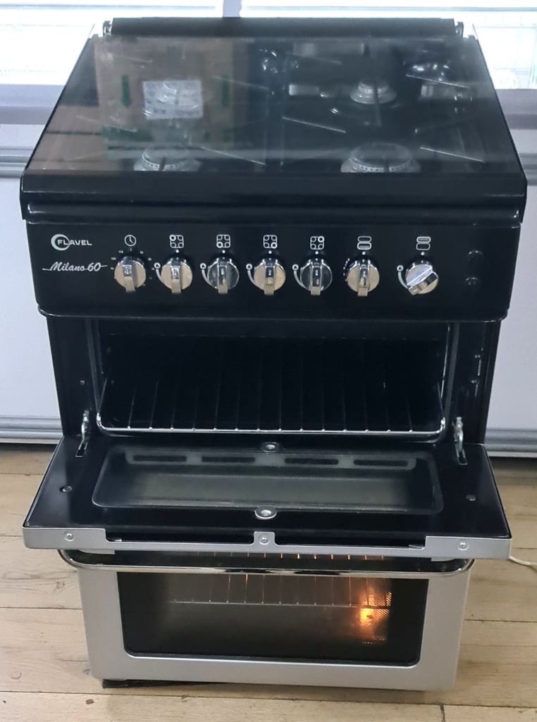 60cm Wide Flavel Milano 60 Gas Cooker, all Gas. Perfect Working. 