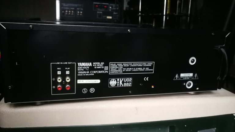 Yamaha KX-W321 double cassette deck