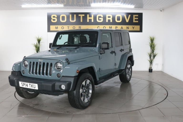 2014 Jeep Wrangler 2.8 CRD Overland 4dr Auto CONVERTIBLE DIESEL Automatic