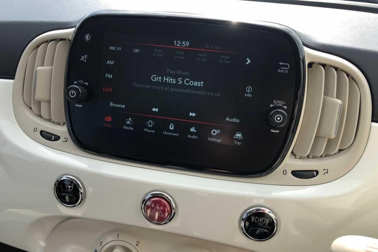 2021 Fiat 500 1.0 Mild Hybrid Dolcevita [Part Leather] 2dr CONVERTIBLE PETROL Manual