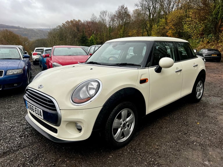 2016/66 MINI COOPER 5DR F55 1.5 HATCH WHITE FSH TURBO F56 5 DOOR £20 CHEAP TAX