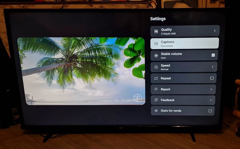 Smart TV five tv 50 inch GOOD WORKING 