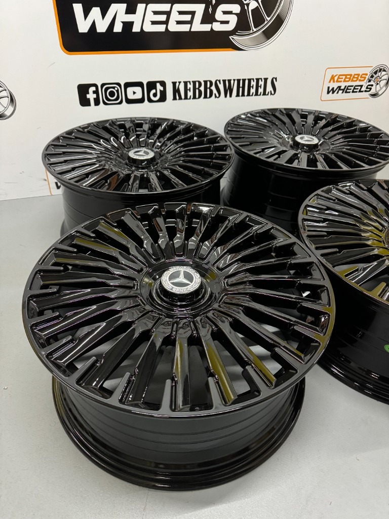 20" MERCEDES 2024/5 MAYBACH REPLACEMENT STYLE ALLOY WHEELS  C CLASS E CLASS S CLASS A CLASS