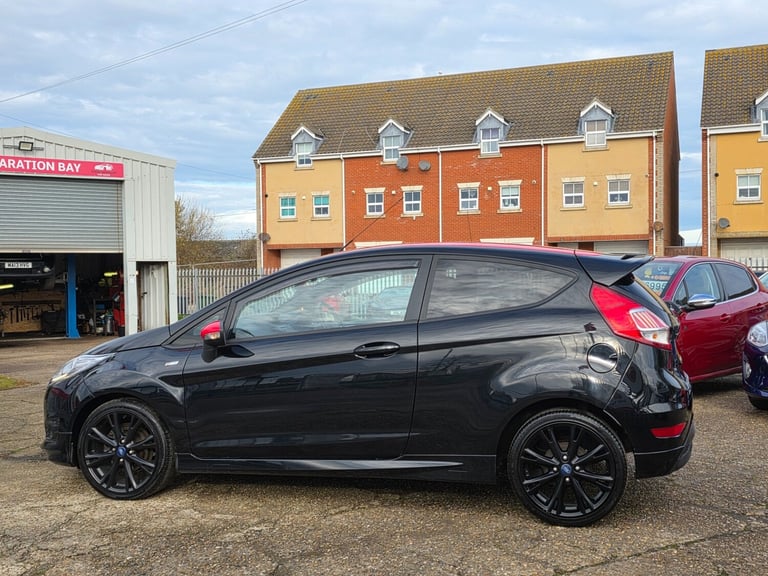 2017 Ford Fiesta 1.0 EcoBoost 140 ST-Line Black 3dr HATCHBACK Petrol Manual