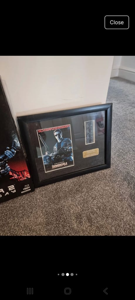 Terminator 2 end arm RARE ! w/ 4k , 3d  ,vinyl 3d 