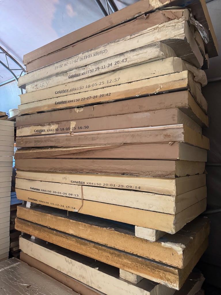 Factory Seconds Celotex Insulation materials 