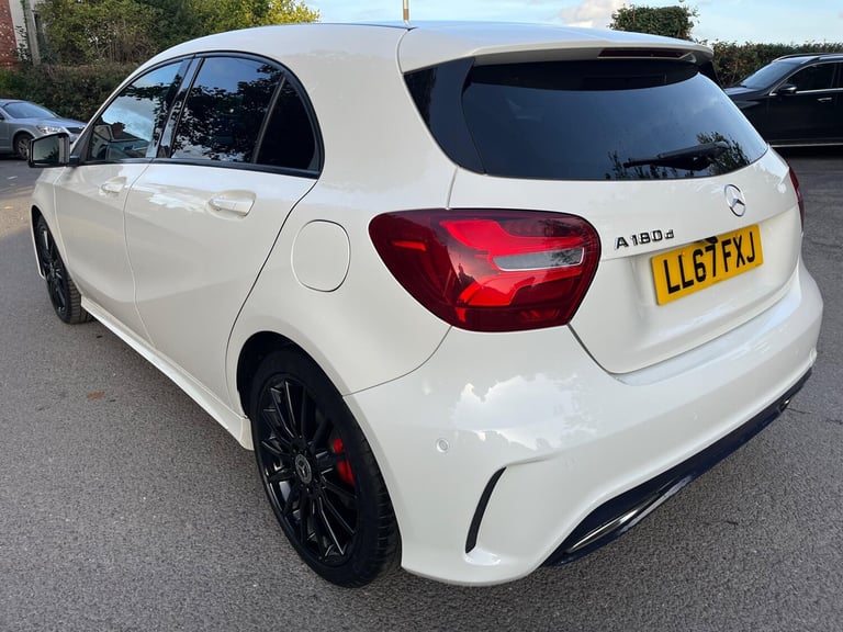 2017 Mercedes-Benz A-Class 1.5 A180d AMG Line (Premium) Euro 6 (s/s) 5dr HATCHBACK Diesel Manual