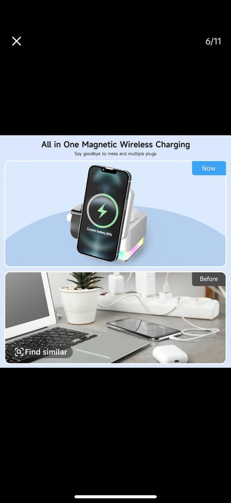 Brand new 3 in 1 charger & light 