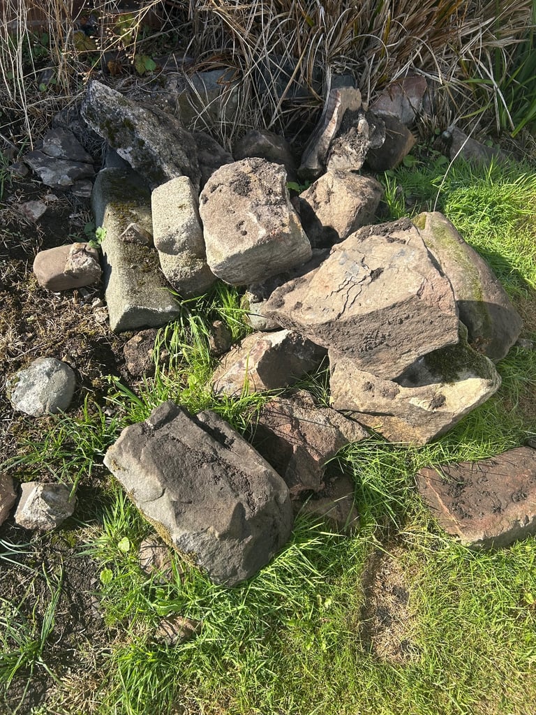 Free garden rocks - some left