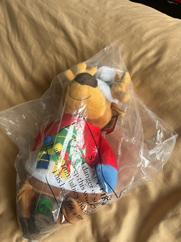 image for Soft reindeer toy 