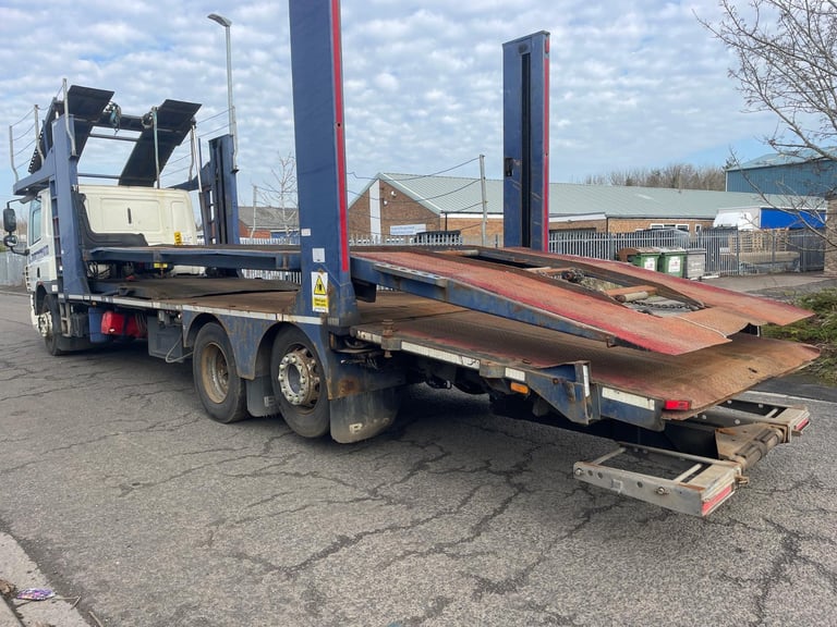 2013 DAF 7 CAR TRANSPORTER 310 BELLE 26 TON HGV RECOVERY TRUCK MAY 2026 TEST