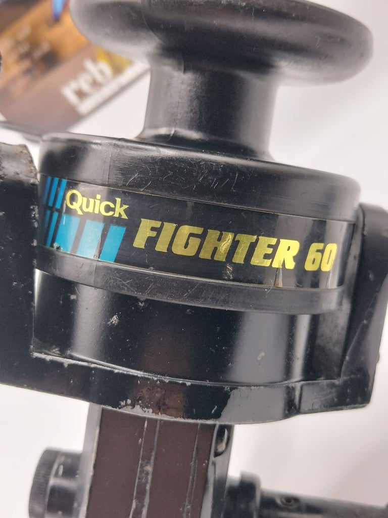 #264 Vintage Fishing Reel D.A.M. Quick Fighter 60