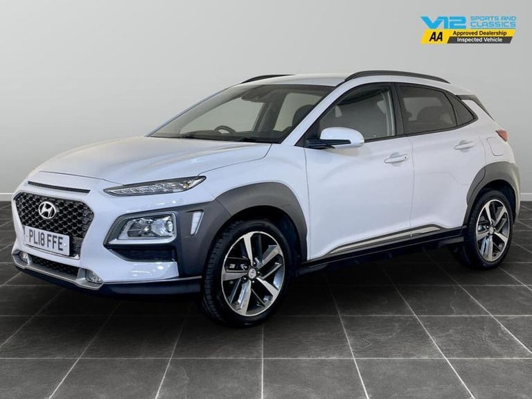 2018 Hyundai KONA 1.0 T-GDi Blue Drive Premium Euro 6 (s/s) 5dr Manual SUV Petrol Manual