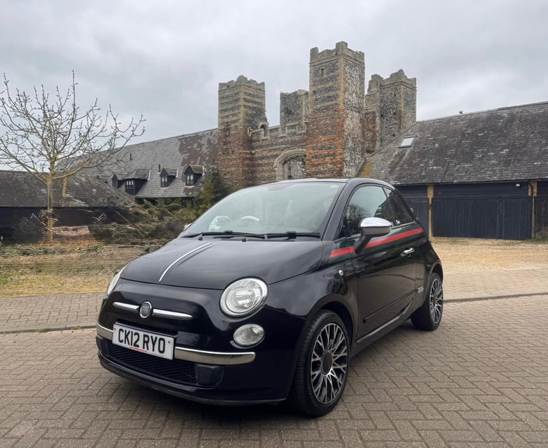 2012 Fiat 500 1.2 byGucci 3dr HATCHBACK Petrol Manual