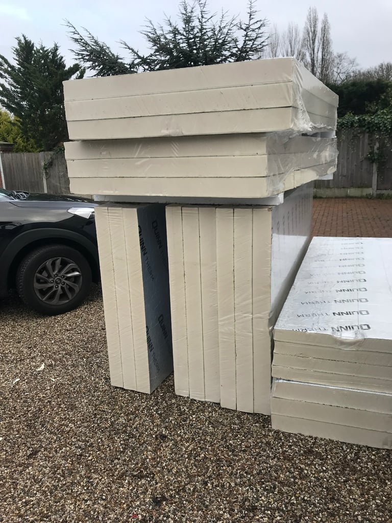 120mm insulation boards - brand new 