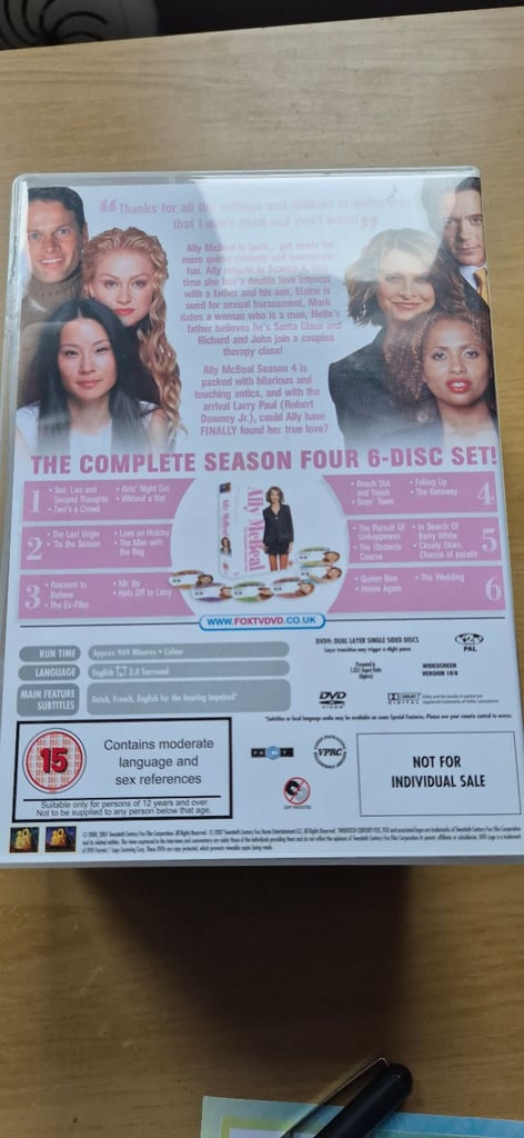 Ally McBeal seasons 1 - 5 bundle