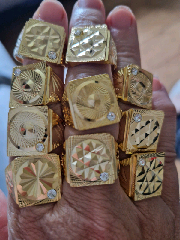 Mens gold rings for Sale | Men's & Women's Jewellery | Gumtree