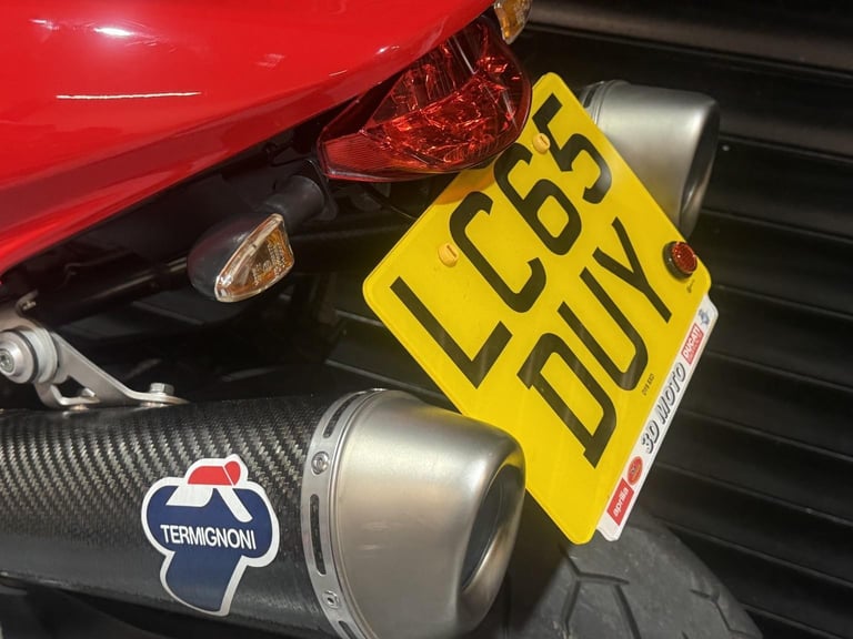 DUCATI MONSTER 796 Plus Termignoni Race Kit -Immaculate condition-Low Miles Red 