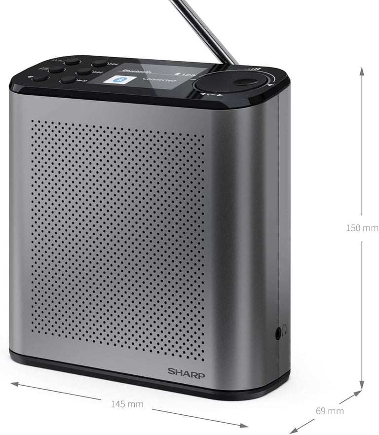 image for Sharp DR-P530 Osaka Portable DAB Bluetooth Radio
