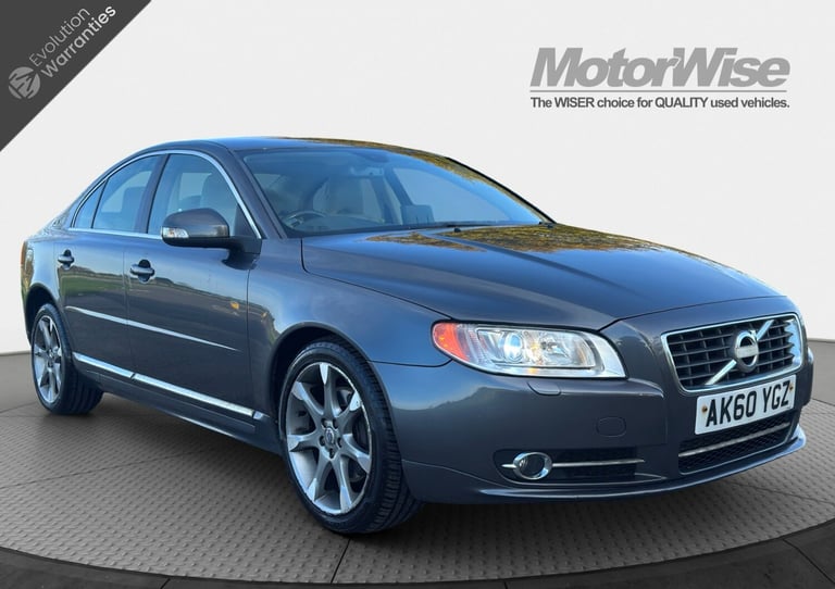 2010 Volvo S80 2.4 D5 [205] SE Lux 4dr Geartronic - LEATHER - SATNAV SALOON Diesel Automatic