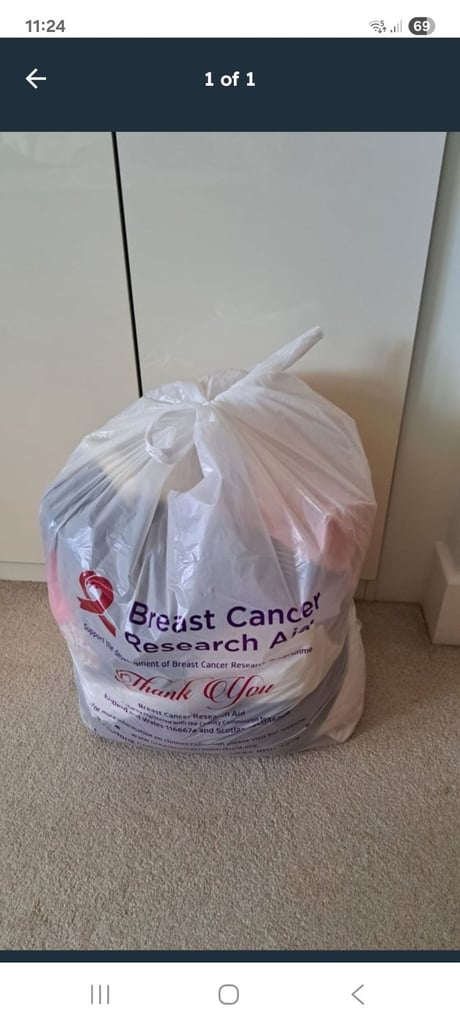 Charity bag of items