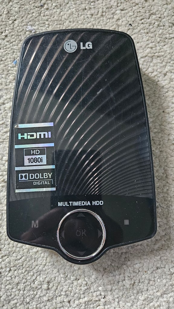 500gb hard drive for TV, PC,etc.. working perfectly.