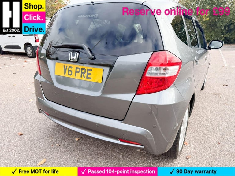 2013 Honda Jazz 1.4 i-VTEC ES Plus Hatchback 5dr Petrol CVT Euro 5 (99 ps) HATCHBACK Petrol Autom...