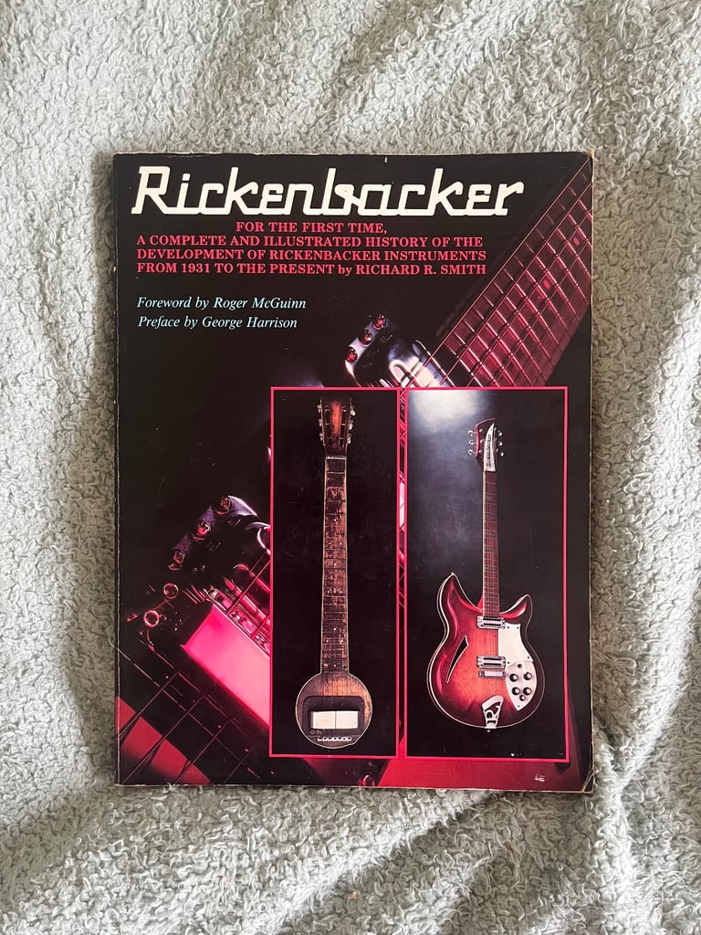 RARE The Complete History of Rickenbacker Guitars Book 