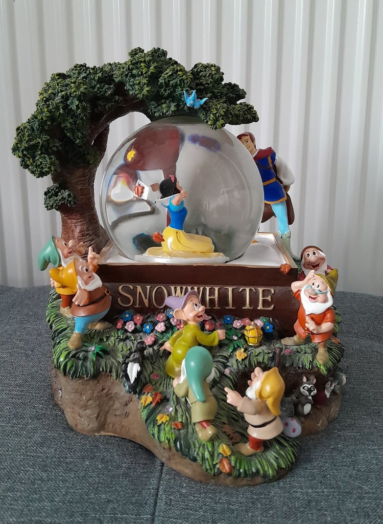 image for Snow white musical large globe.