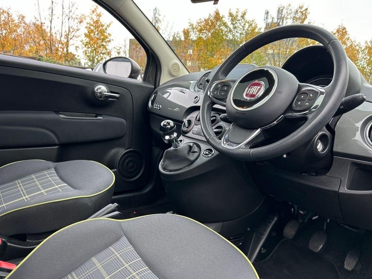 2018 Fiat 500 1.2 Lounge Hatchback 3dr Petrol Manual Euro 6 (s/s) (69 bhp) Hatchback PETROL Manual