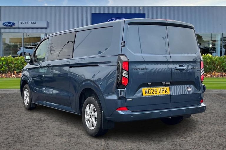 2025 Ford Transit Custom 2.5 320 Duratec 11.8kWh Limited Crew Van Double Cab 5dr Petrol Plug-in H...