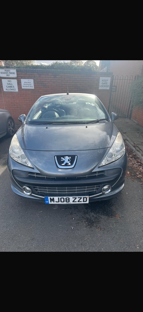 Peugeot, 207, Convertible, 2008, Manual, 1598 (cc), 2 doors