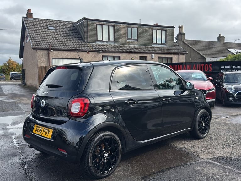 2016 smart forfour 1.0 Edition Black Hatchback 5dr Petrol Twinamic Euro 6 (s/s) (71 ps) Hatchback...