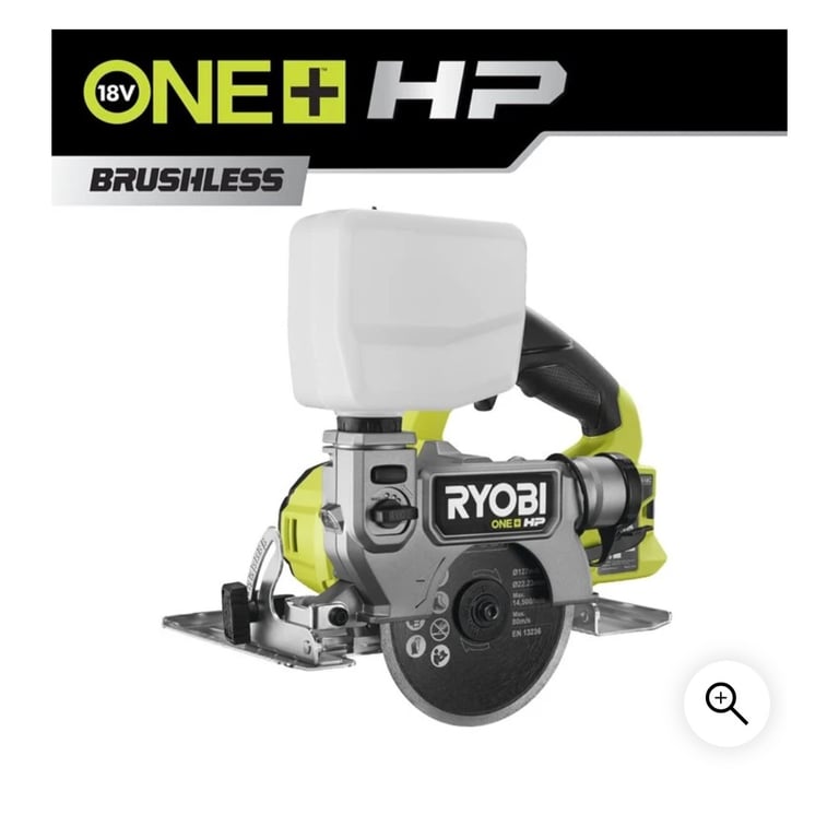Ryobi 18V ONE+™ HP Cordless Brushless Tile Saw