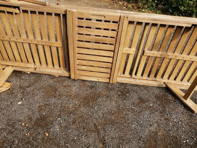 Hardwood Garden Recliners x 2