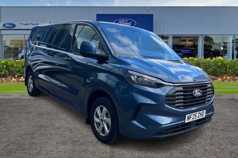 2025 Ford Transit Custom 280 Limited AUTO L2 LWB FWD 2.0 EcoBlue 136ps Low Roof, CAMERA, CRUISE C...