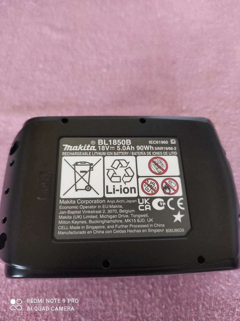 Makita 5.0ah battery 