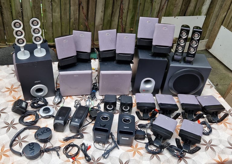 Massive joblot working computer speaker systems + extras