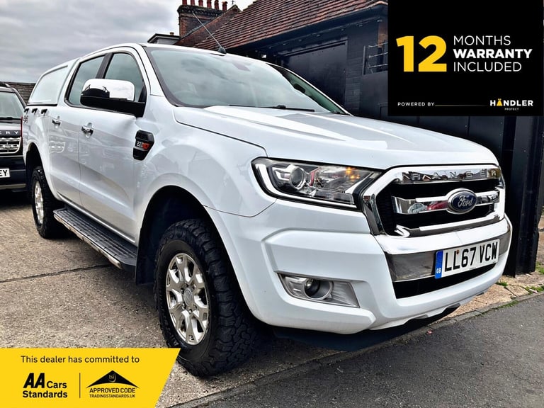 2017 Ford Ranger 2.2 TDCi XLT Super Cab Pickup 4WD Euro 5 4dr PICK UP Diesel Manual