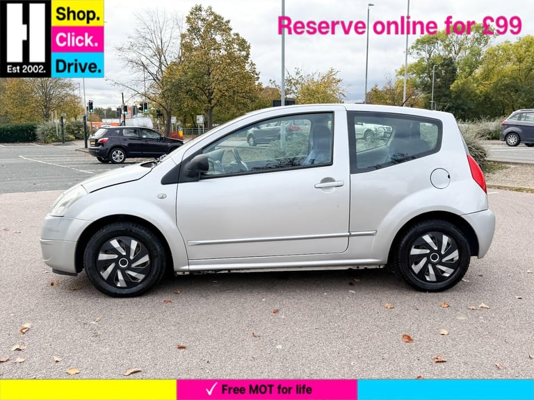 2006 Citroen C2 1.1i SX Hatchback 3dr Petrol Manual (138 g/km, 59 bhp) HATCHBACK Petrol Manual
