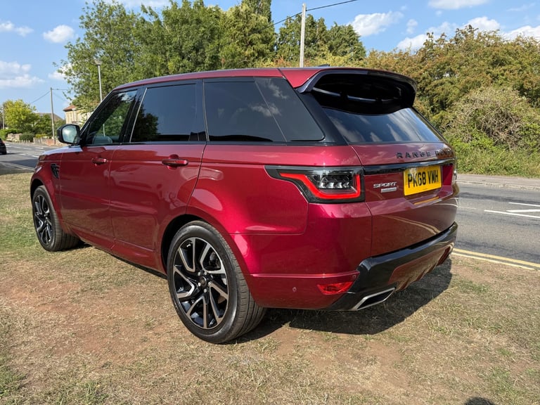 2018 Land Rover Range Rover Sport 3.0 SDV6 Autobiography Dynamic 5dr Auto SPECTRAL RACING RED 1 O...