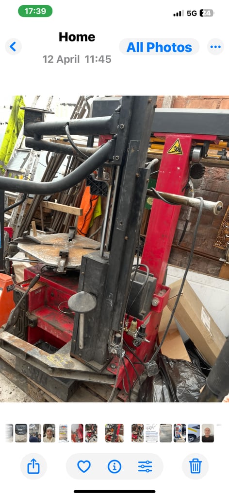 Extreme 1885 good tyre machine 