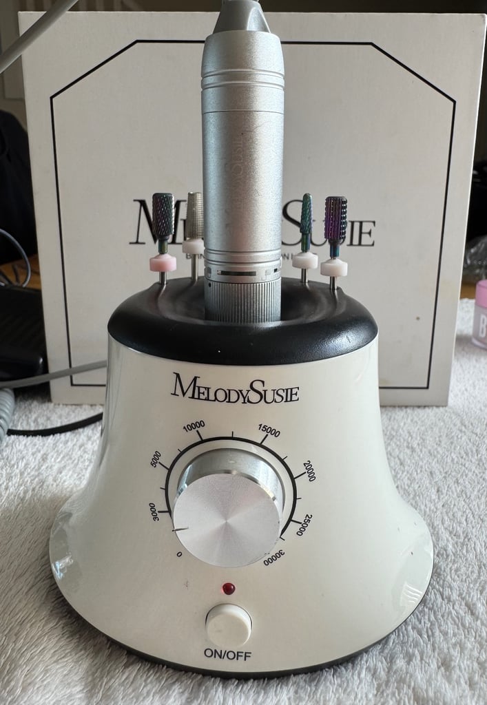 Melody susie nail drill with extras 